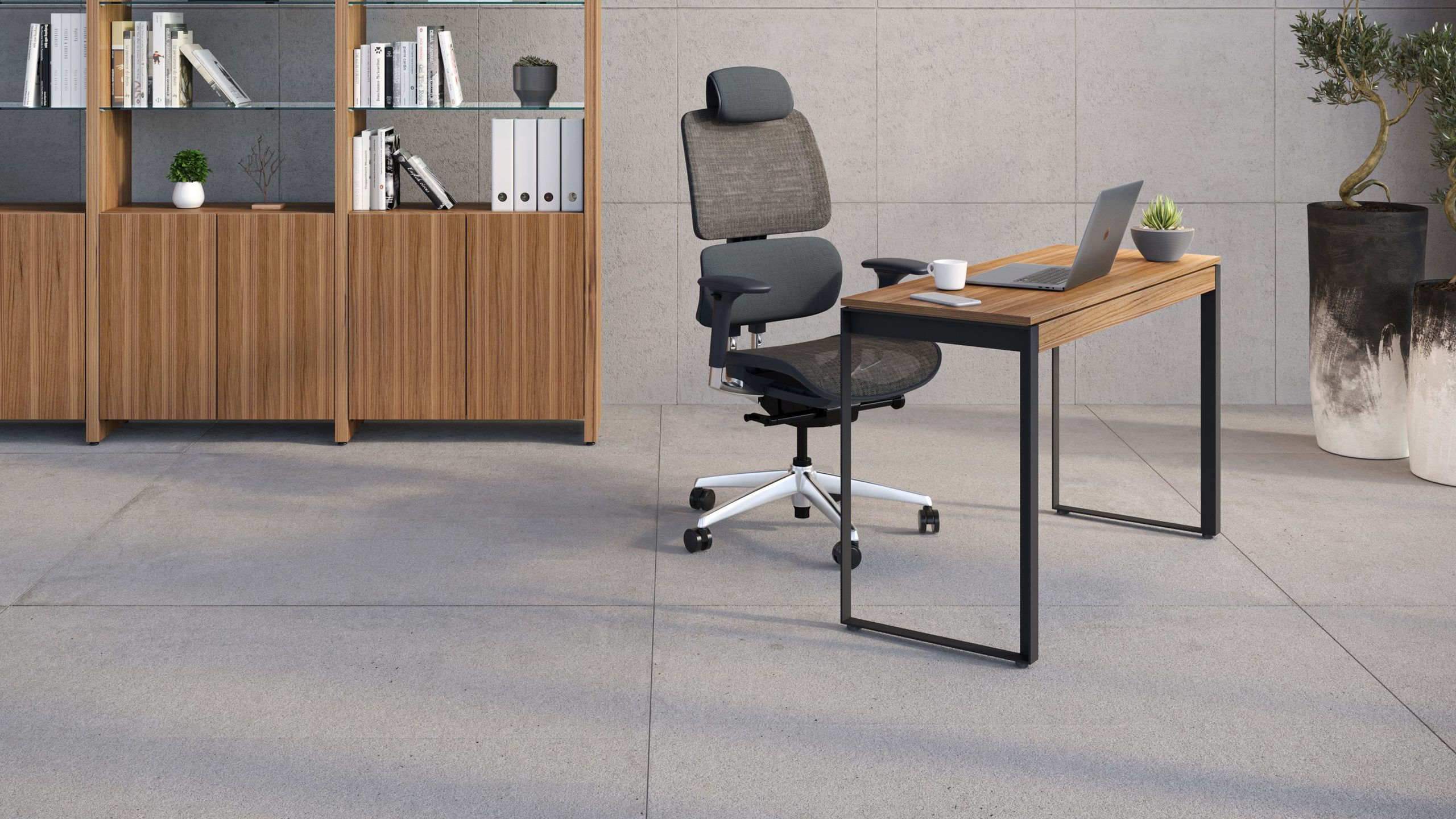 Linea 6222 Slim Modern Console and Laptop Desk | BDI Furniture