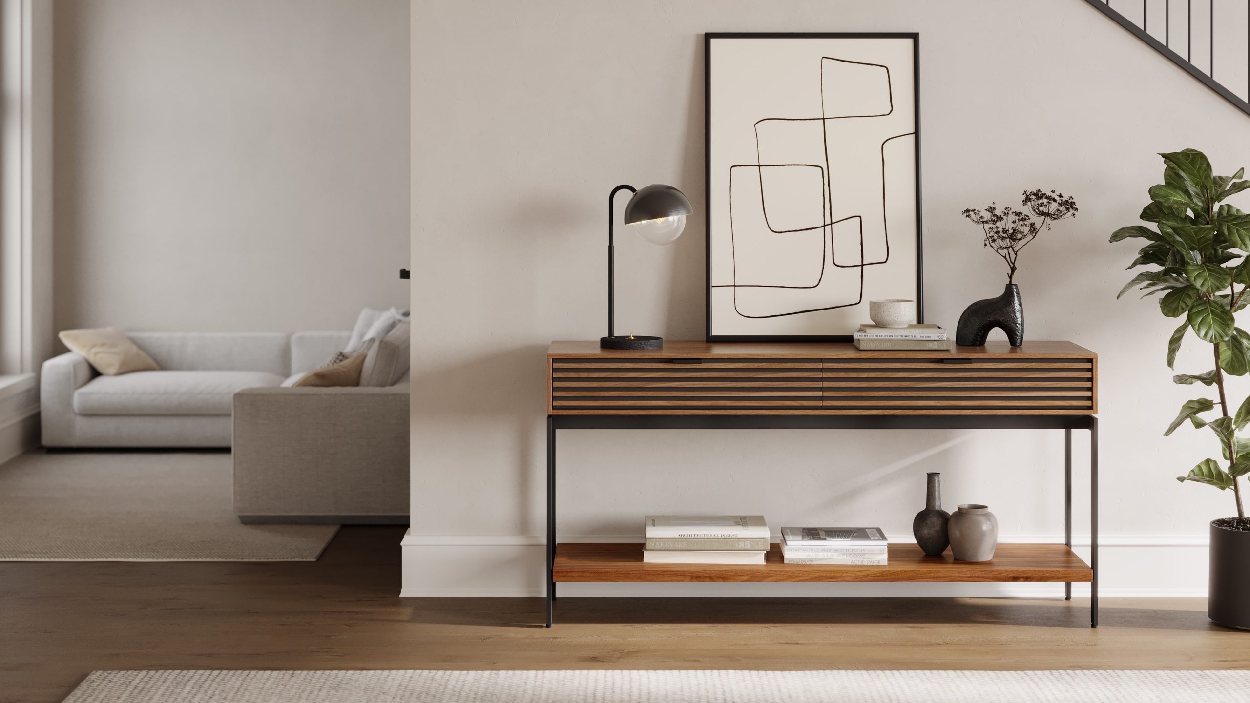 アジアンカウンター cora-1173-console-table-BDI-