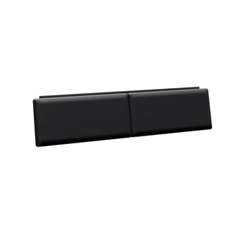 Contour headboard cushion BDI 9679 king pepper leather 1 1200