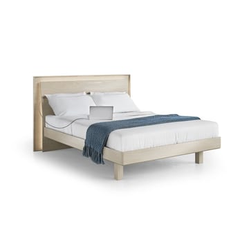 Kava bed queen 9617 BDI washed oak modern platform bed 1 on B 1200