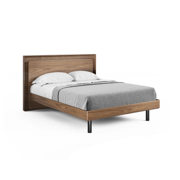 Up linq bed queen 9117 BDI walnut modern platform bed 1 off 1200