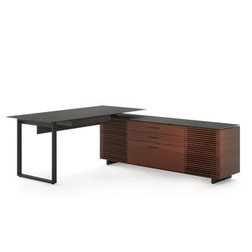 Corridor l desk 6531 BDI modern executive desk CWL 1 v3 3200