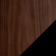 Chocolate Stained Walnut / Black