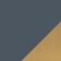 Ocean / Brushed Brass