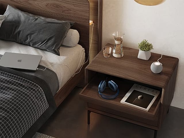 LINQ bedroom BDI Up LINQ Bed modern bedroom furniture with lighting 15 on 540x405