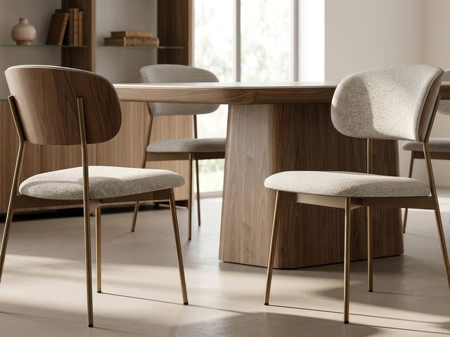 Cove side dining chair 5020 BDI furniture WL OT BZ performance fabric 540 405