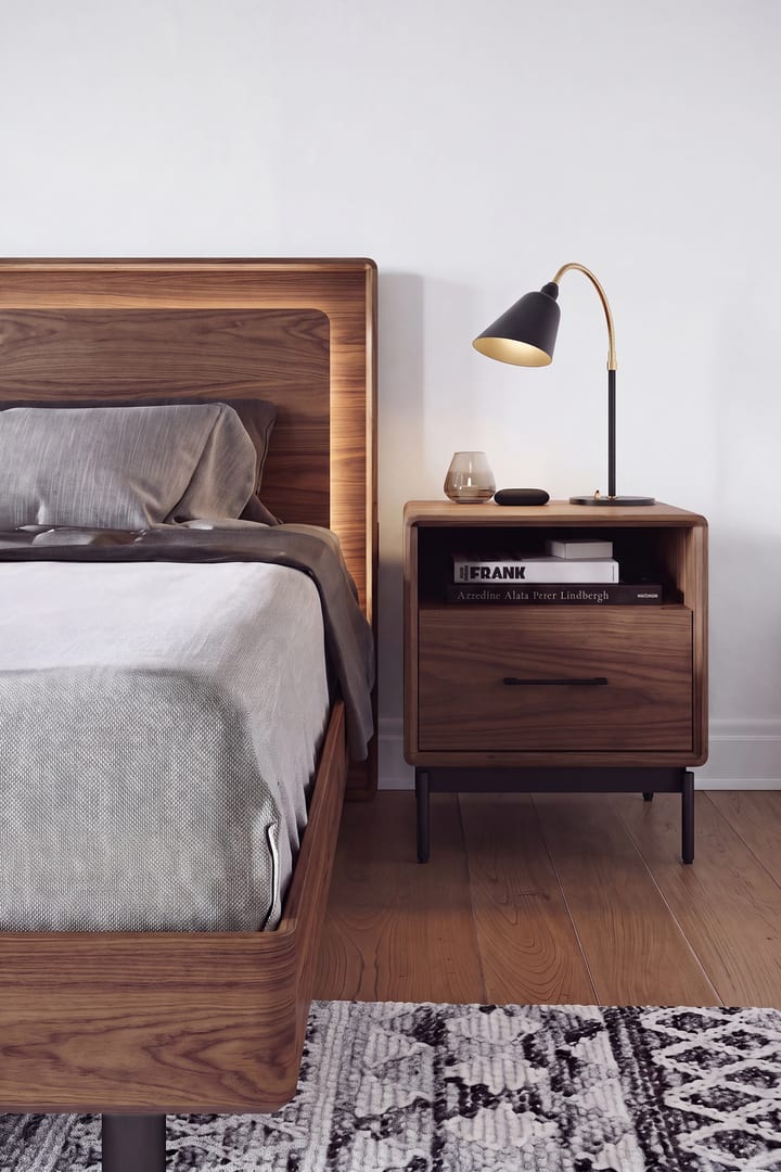 LINQ 9181 22-inch Modern Nightstand With Charging Station | BDI