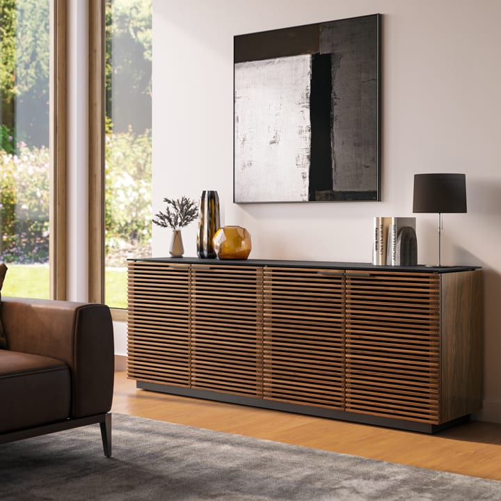 BDI Corridor Credenza in natural walnut