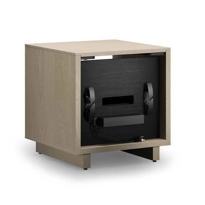 Kava 9681 modern wood bedroom 20 side table bdi furniture washed oak cable management 720