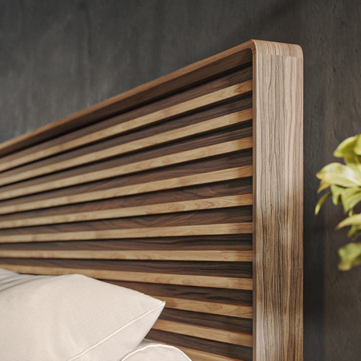 Cross Linq bedroom collection BDI headboard height