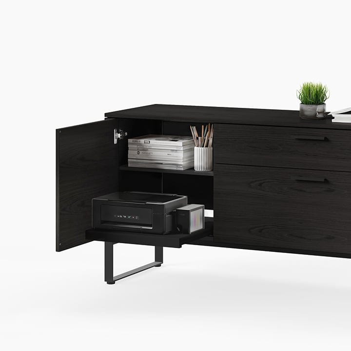 Linea mutifunction cabinet 6220 BDI storage cabinet charcoal 720