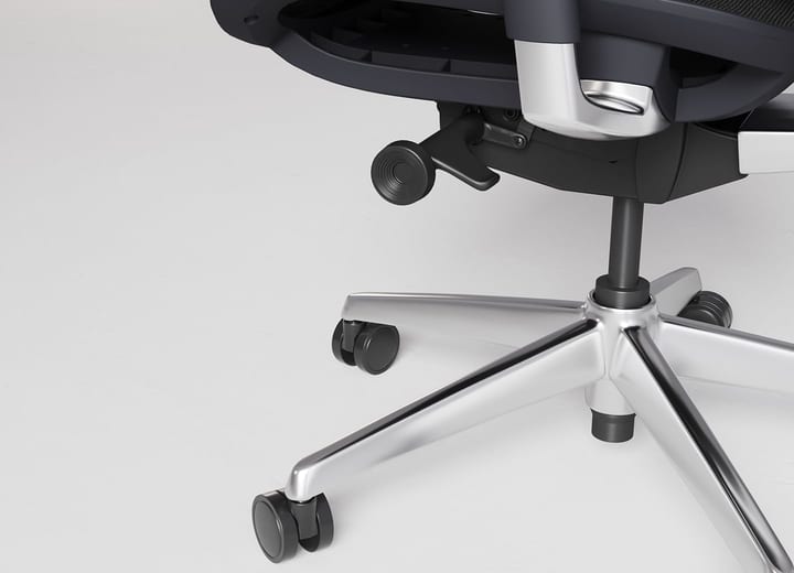 Voca office gaming task chair 3501 BDI aluminum base