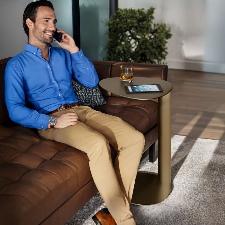 Bink 1025 laptop mobile end table bdi bronze blue 720