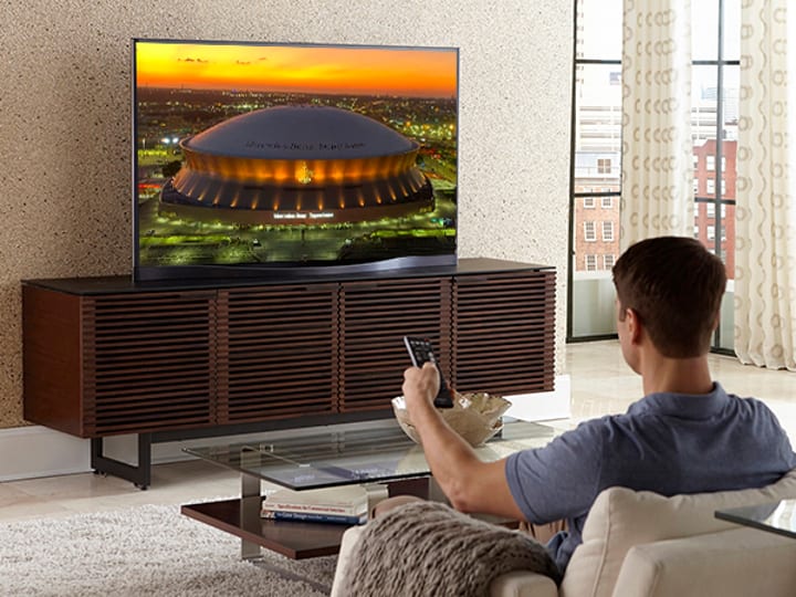 BDI corridor 9179 media console model B Super Bowl LIX 600x450 copy