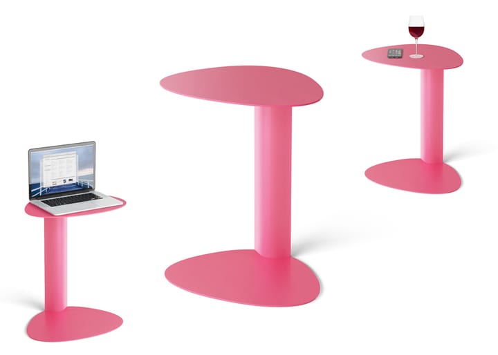 Bdi Pink Bink Mobile Media Table