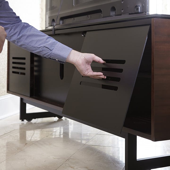 Corridor Media Console BDI rear access panel