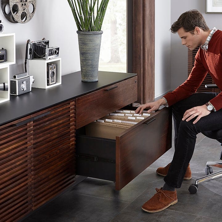 Corridor Office Furniture BDI credenza blog 720