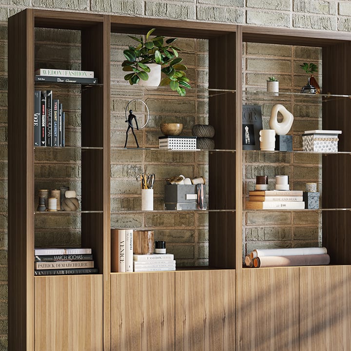 Linea Shelves BDI shelf decoration tips blog 720