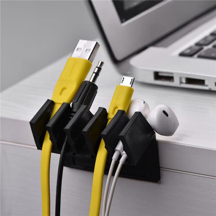 Cable clips.