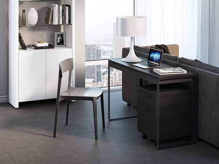 Best small desks for home office linea console bdi furniture 600
