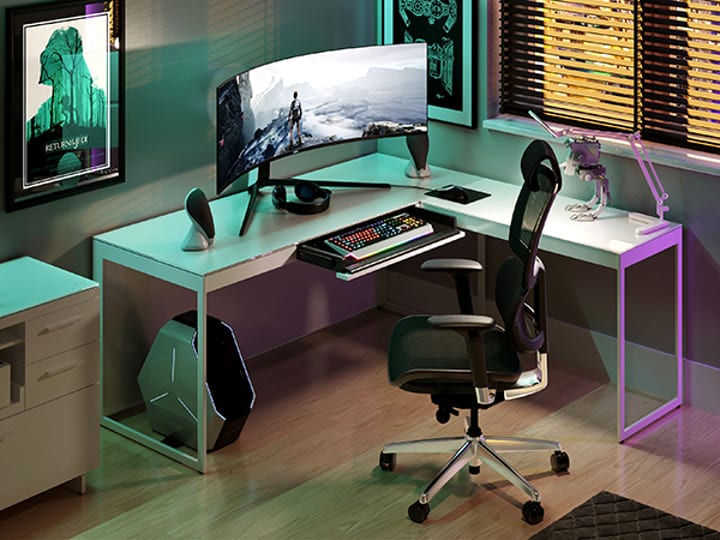 Centro BDI gaming desk sw work from home 600