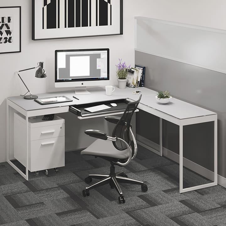 Centro modern white office bdi furniture blog 720