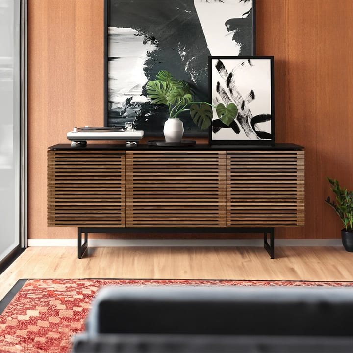 Corridor bdi 8177 storage console walnut media features story 720