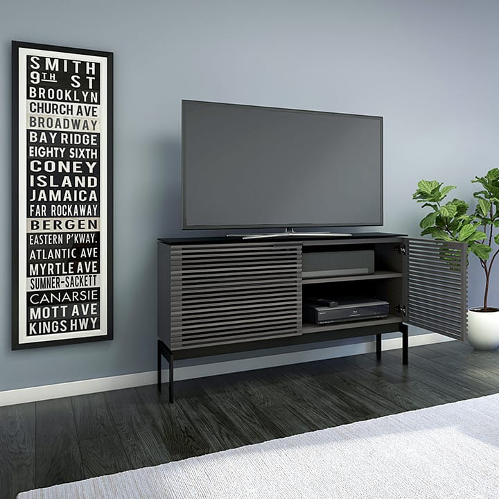 Corridor sv slim tv console 7128 BDI furnishing small spaces 720