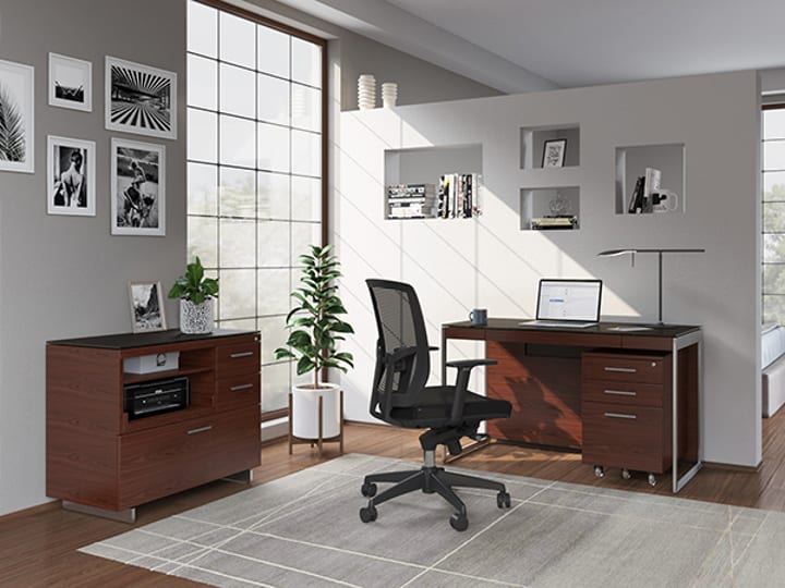 Maximize small office sequel compact desk bdi furniture 600
