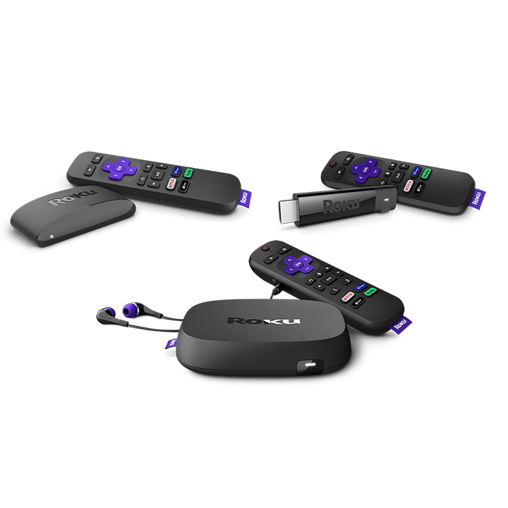 Image of Roku streaming devices.