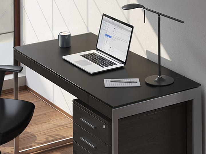Sequel 6103 modern small home office desk bdi furniture