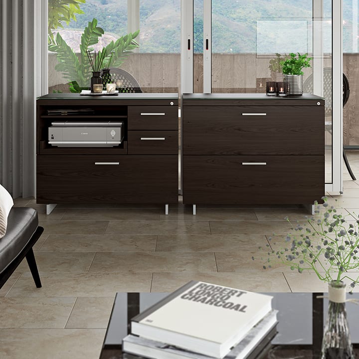 Sequel file storage 6117 6116 CWL BDI picking perfect office furniture