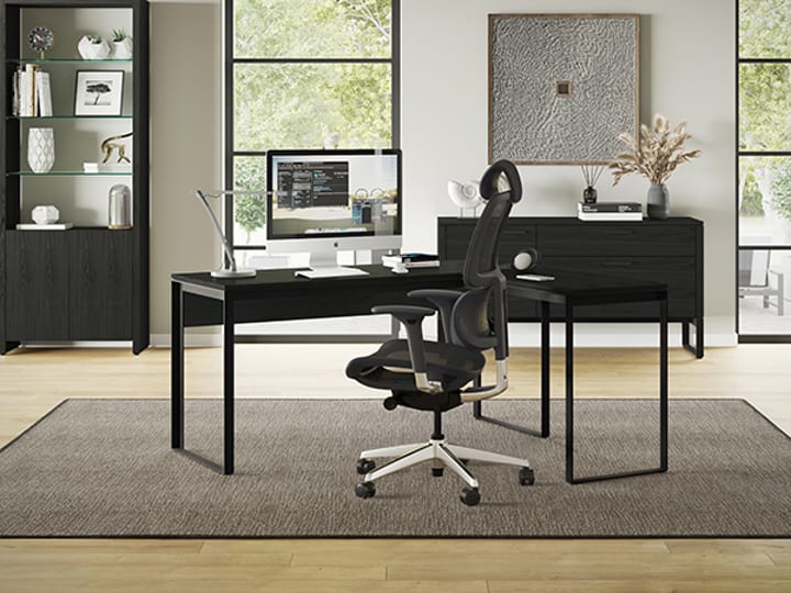 Signature finish blog linea modern office furniture charcoal bdi furniture 600