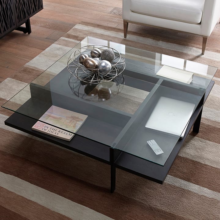 Terrace modern glass top coffee table bdi furniture modern spaces blog 720