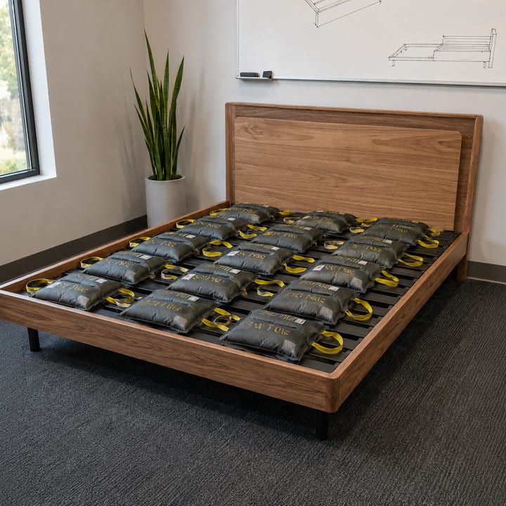 Linq bed testing platform strength