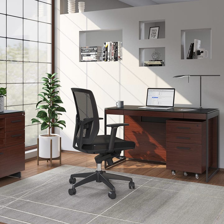 The Sequel modern home office collection by BDI furniture.
