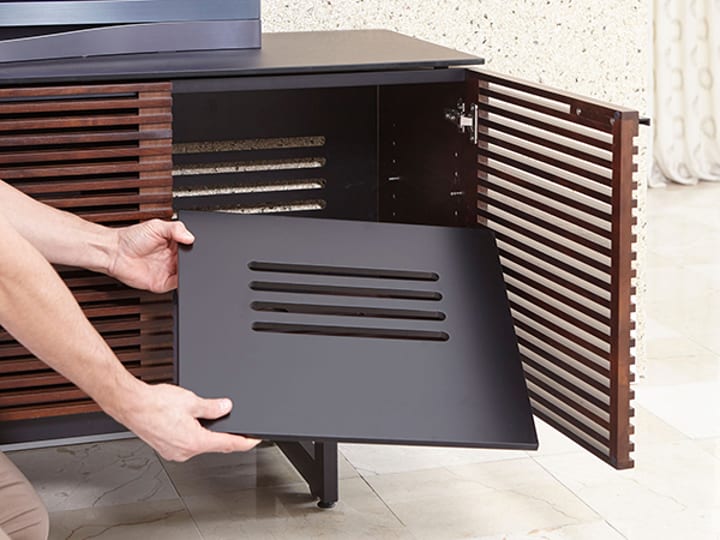 VENTILATION Corridor Media Console BDI detail 1 B 600x450