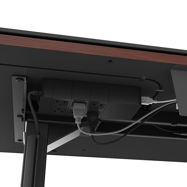 BDI standing desk cable management.
