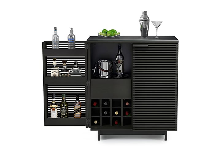 Corridor Bar 5620 Home Bar Charcoal Bdi 3
