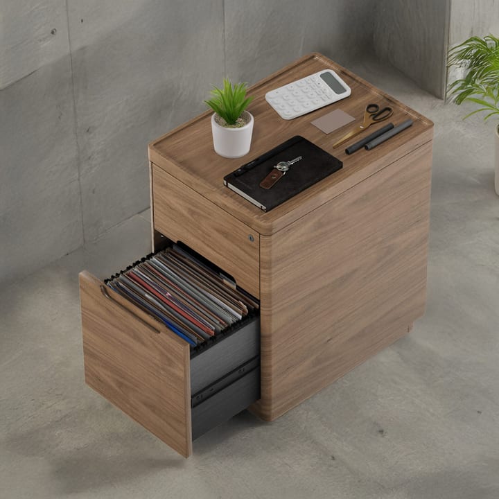Luma WL 6727 file pedestal modern home office furniture BDI 1200 1200 B
