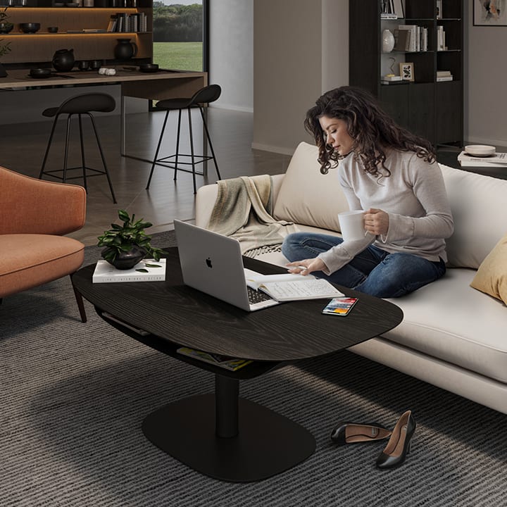 BDI Soma Lift Coffee Table for multi-use spaces