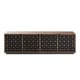 Elements constellation BDI media and storage cabinet 8703 rolling base WL 1 3200