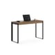 Linea console desk 6222 BDI wood top desk WL 3 3200