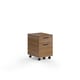 Linea mobile file pedestal 6227 BDI storage cabinet WL 2 3200