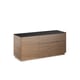 Luma office multifunction cabinet 6720 BDI BK WL printer storage 3 3200