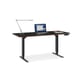 The Sequel Lift Desk by BDI in walnut adjustable standing desk