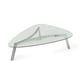 Valencia 1853 Bdi Coffee Table Clear Glass Stainless Steel 1